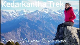 Kedarkantha Trek , Sankri, Uttrakhand - Episode 1( Best winter trek in india)