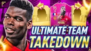 INSANE FUTTIES POGBA TEAM TAKEDOWN! FIFA 19 Ultimate Team!