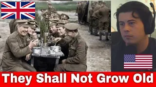 American Reacts They Shall Not Grow Old – New Trailer – Now Playing In Theaters