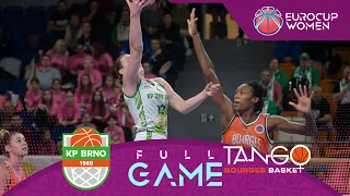 KP TANY Brno v Tango Bourges Basket | Full Basketball Game | EuroCup Women 2023-24