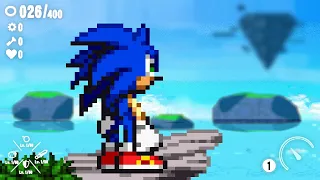 A 2D Version of Sonic Frontiers