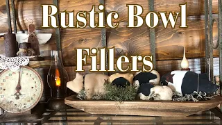 DIY Rustic Country Bowl Fillers