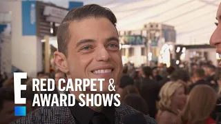 Rami Malek Has Fun With Fashion at 2017 SAG Awards | E! Red Carpet & Award Shows