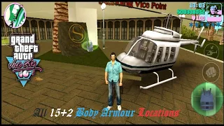 GTA Vice City  All 15+2 Body Armour Locations | GTA: Mr.Verciti's all secret Armour locations