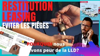 ✅COMMENT ÉVITER LES PIÈGES DE LA RESTITUTION EN LEASING🚗VOITURE💰LLD#leasing#guideachat