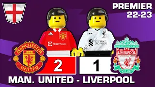 Manchester United vs Liverpool 2-1 • Premier 22.08.2022 • All Goals & Highlights in Lego Football