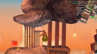 Getting Over It Speedrun in 1:56