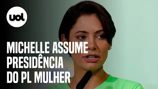 Michelle Bolsonaro assume presidência do PL Mulher: 'Oportunidade de construir Brasil melhor'