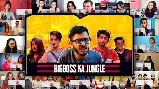 BIG BOSS PART 2 | Bigg Boss Ka Jungle CARRYMINATI | Mix Mashup Reaction