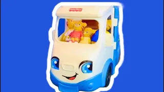 FISHER PRICE Camper Van DANIEL TIGER NEIGHBOURHOOD and HEY DUGGEE Clubhouse Toys