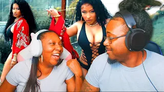 THE QUEEN DROPPED IT🔥🔥🔥! Nicki Minaj - Red Ruby Da Sleeze (Official Music Video) REACTION