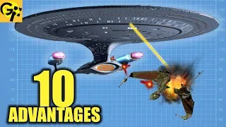 10 Advantages FEDERATION STARFLEET (Star Trek)