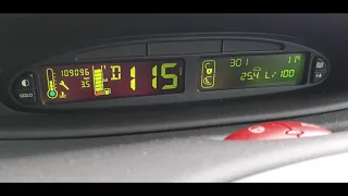 Citroën Xsara Picasso 2.0 acceleration