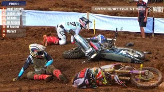 GTX Fails❗❗BANYAK Yang Crash Di Kelas Ini 🔴 Moto 1 Sport Trail 4T Open Put 1 Cleosa Series 2023