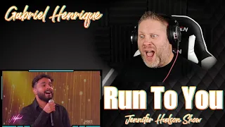 Gabriel Henrique - Run To You (Jennifer Hudson Show) | REACTION