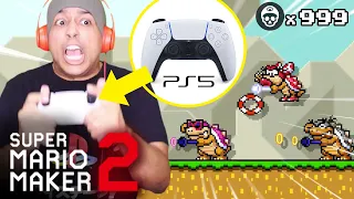 PLAYING MARIO MAKER 2 WITH A PS5 DUALSENSE CONTROLLER! [SUPER MARIO MAKER 2] [#72]