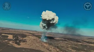 Бійці 47 ОМБр знищили російську УР-77 «Метеорит». Це самохідна реактивна установка розмінування