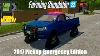 FS22 Mod - 2017 Pickup Emergency Edition (Formerly "2017 Pickup Police") v3.0 - PC/CONSOLE