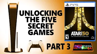 ATARI 50: UNLOCKING 5 SECRET GAMES - PART 3