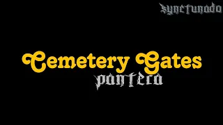 CEMETERY GATES [ PANTERA ] KARAOKE | MINUS ONE