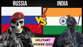 Russia VS INDIA Military Power 2024 | India vs Russia Military Power 2024 | Leo Chart