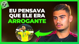 ANDREAS PEREIRA FALA SOBRE NEYMAR E COMO SE SURPREENDEU COM ELE | PODCAST LEGENDADO