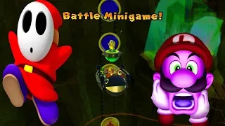 Mario Party 9 | Party - Magma Mine. Shy Guy Vs Luigi Vs Toad Vs Peach. ( Party #171)