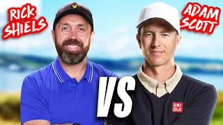 Can I beat Adam Scott if I start 10 under par? (Stroke play)