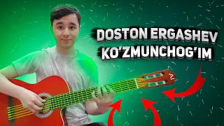 Doston Ergashev - Ko'zmunchog'im | Gitara darsi | Akkordlar | узбек клип