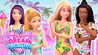 Barbie part en mer sur le Bateau de Rêve pour rejoindre l’Ile Scintillante | Des Vacances de Rêve 1