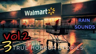 True Walmart Horror Stories with Thunder and Rain Vol2 - 3 Scary Stories that Will Haunt You Forever