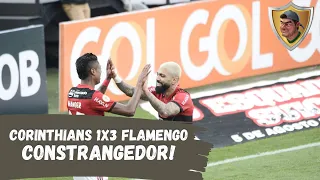 Corinthians 1x3 Flamengo - Um passeio