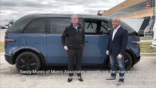 Sandy Munro Drives Canoo Vehicle, Discusses Company’s Future With CEO