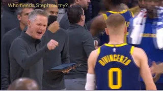 Donte divincenzo hits 5 threes in 1stQ