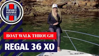 REGAL 36 XO  full walk through- Boat for Sale by Premier Marine Boat Sales Sydney Australia