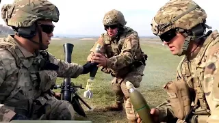 M252A1 81mm Mortar Live-Fire • U.S. Army Training