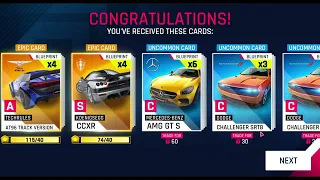 Asphalt 9: Burst Of Speed CCXR Spending 43K Token - PACK OPENING - Part 1