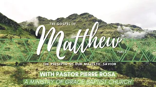 Sermon: How to Give Genuinely (Matthew 6:1-4)