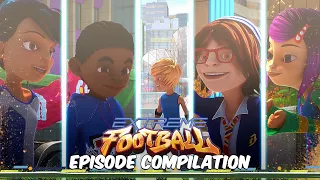 Extreme Football ⚽ Season 1, Episodes 37-39 | 1+ Hour World Cup Soccer Cartoon ⚽ 💥