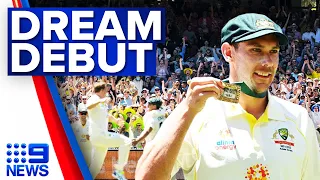 Australia claims the Ashes after debutant takes six wickets | 9 News Australia