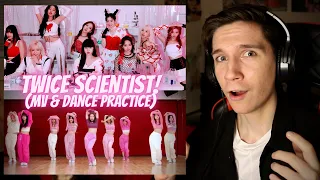DANCER REACTS TO TWICE | "Scientist" MV & Choreography Video [Dance Practice]