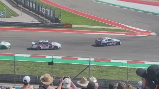 NASCAR COTA 2023 from turn 12