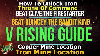 V Rising How To Beat Quincey The Bandit King and Unlock Iron