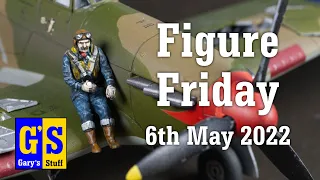 Figure Friday Episode 6  - RAF pilot figure in 1/48th scale