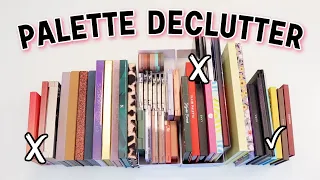 PALETTE DECLUTTER 2023: I surprised myself! 😳