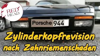 Porsche 944 2,5 Turbo M 44.52 Zylinderkopfrevision nach Zahnriemenschaden