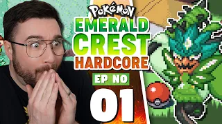 Pokemon Emerald has GEN 9 MONS!? - Emerald Crest HARDCORE