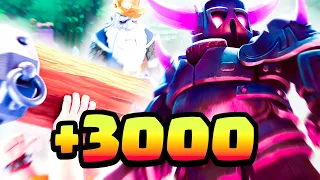 🏆3000 Top20 with PEKKA Bridge Spam🥰-Clash Royale