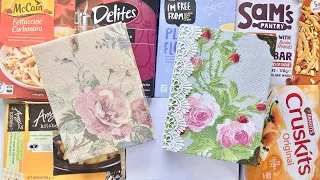 Making fabric cover journals out of boxes