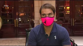 Rafael Nadal Interview for RTVE / RG'20